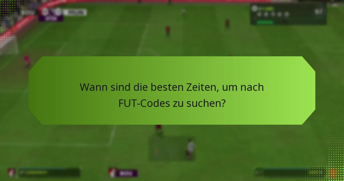 Wie kann ich FUT-Codes von Events erhalten?