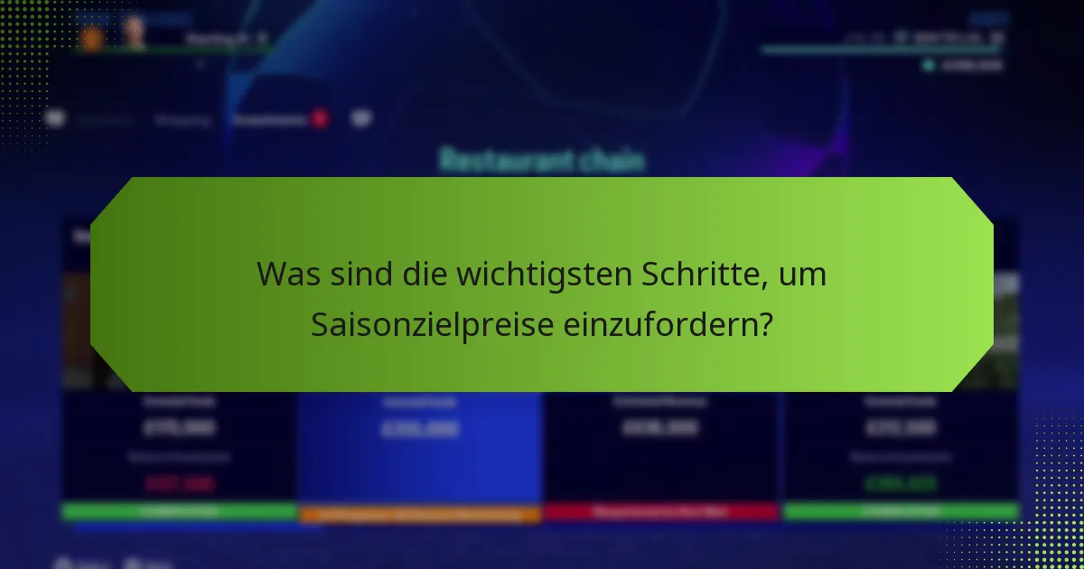 Was sind die häufigsten Herausforderungen beim Einfordern von Saisonzielpreisen?